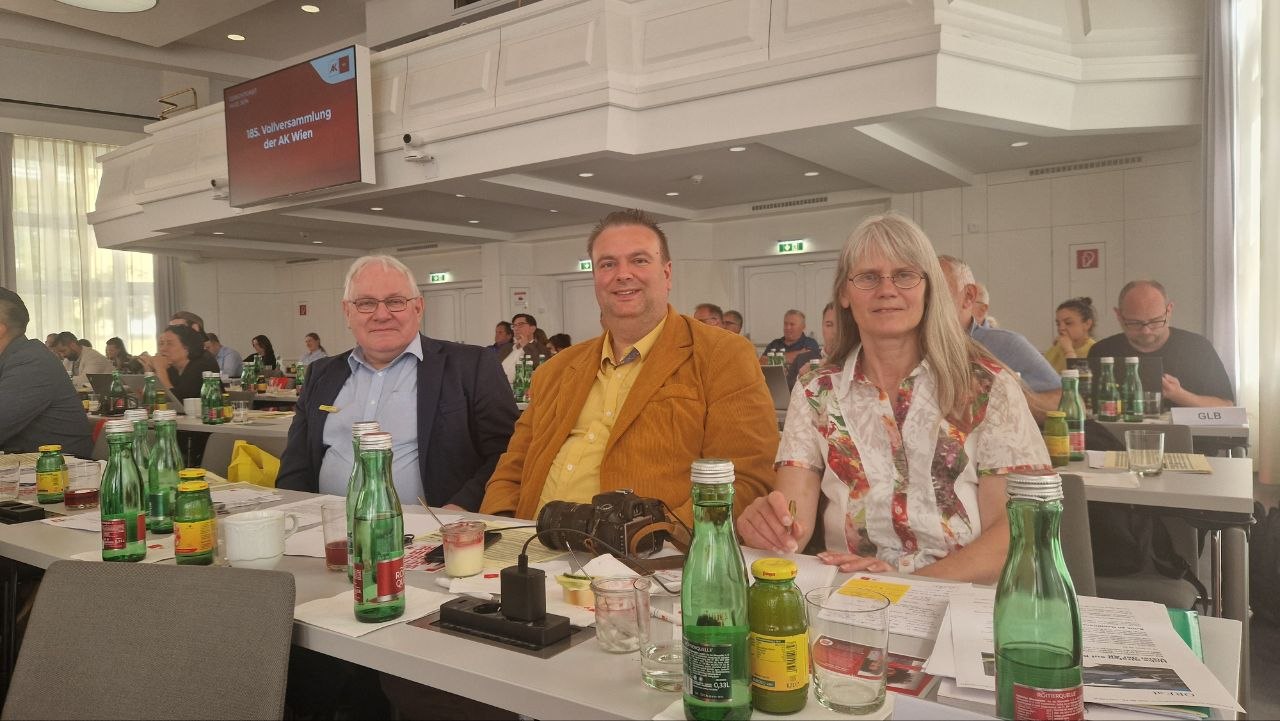 FAIR UND TRANSPARENT bei der 185. Vollversammlung der Arbeiterkammer Wien am 28.05.2026